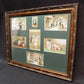 Art & Collectibles > Prints - Vintage Wooden Framed Cat Art, Rectangular Photo Picture Mirror Art Frame H by The Old Grainery