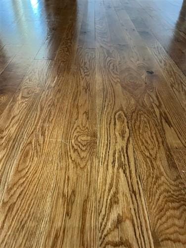 Home & Living > Home Improvement > Flooring - Smooth Top Oak New Wood Flooring, Hardwood Floor Tongue Groove by The Old Gr...