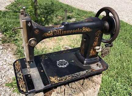Minnesota Model A Treadle Sewing Machine Head Only, Antique Serial#1271577