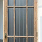 Antique French Single Door (32x83.5) Glass Pane Door with Jamb, Encased Door T45