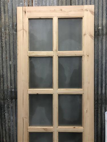 Home & Living > Home Improvement > Doors & Locks > Doors - French Single Door (24x80.5) 8 Pane Frosted Glass Door European...