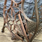 Treadle Sewing Machine, Cast Iron Base, Industrial Sears Roebuck Steampunk QN