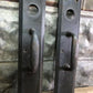 Home & Living > Home Improvement > Hardware - Door Handle Pull Plates, Vintage Black Matte Escutcheon Plate, Mortise Trim...