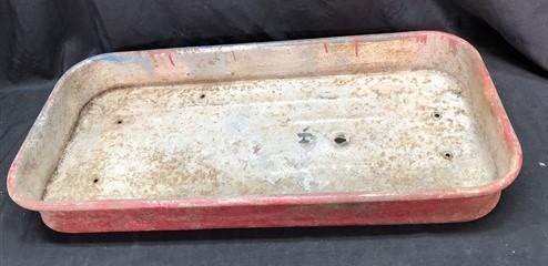 Toys & Games > Toys > Push & Pull Toys > Wagons - Little Red Wagon Bed Only, Wagon Pull Toy Part, Rustic Vintage Radio Fly...