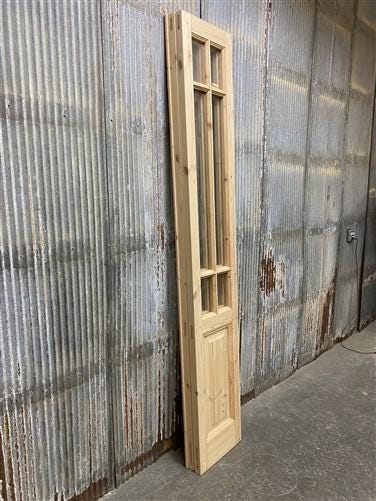 French Double Door (32x96.5) 6 Pane Glass Door European Styled EM24-B