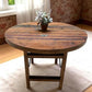Home & Living > Furniture > Dining Room Furniture > Kitchen & Dining Tables - Rustic Round Table, Vintage Dining Room Tabl...