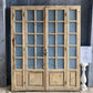 Antique French Double Doors (71x88) Frosted Glass European SideLite Jamb C12