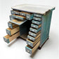 Home & Living > Furniture > Office Furniture > Desks - Watchmaker Bench, Vintage Jewelers Workbench, Entry Hall Table, Ind...