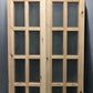 French Double Door (32.5x80.75) 8 Pane Frosted Glass Door European Styled EM43