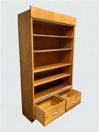 Home & Living > Furniture > Living Room Furniture > Bookshelves - Library Bookcase, Antique Furniture, Vintage Bookshelf,...
