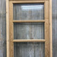 Antique French Single Door (32.5x83) Glass Pane Door with Jamb, Encased Door T54