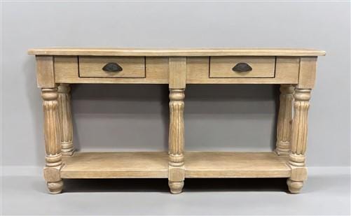 Home & Living > Furniture > Living Room Furniture > Coffee & End Tables - 60" Sofa Table with Drawers, Coffee Table, Entry...