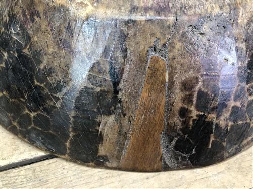 Home & Living > Kitchen & Dining > Kitchen Decor > Centerpieces & Table Decor > Centerpieces - Dark Wood Bowl, Rustic Farm...