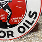 Art & Collectibles > Collectibles > Advertisements - Pan Am Motor Oils Sign, 2 Sided Metal Porcelain Advertising Sign, Gas...