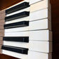 Craft Supplies & Tools > Raw Materials - 12 Black White Piano Keys, Vintage Piano Parts, Art Craft Supplies, Steampunk K b...