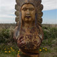Home & Living > Home Decor > Home Accents > Statues - Indian Chief Bust Cigar Store Folk Art, Tobacco Store Wood American...