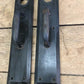 Home & Living > Home Improvement > Hardware - Door Handle Pull Plates, Vintage Black Matte Escutcheon Plate, Mortise Trim...