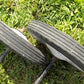 4 Vintage Metal Baby Buggy Wheels Pedal Car Garden Cart Pumpkin Wagon A47