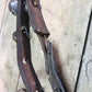 16 Sleigh Bells Horse Rein Leather Strap, Christmas Winter Brass Jingle Bells R