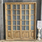 Antique French Double Doors (71x88) Frosted Glass European SideLite Jamb C6