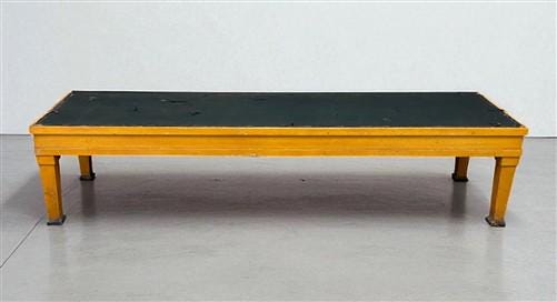 8' Countertop Showcase Base, Vintage Display Case Podium, Store Counter Table