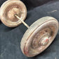 4 Wagon Wheels, Pedal Car, Garden Cart, Pumpkin Wagon, Vintage Goodyear A55
