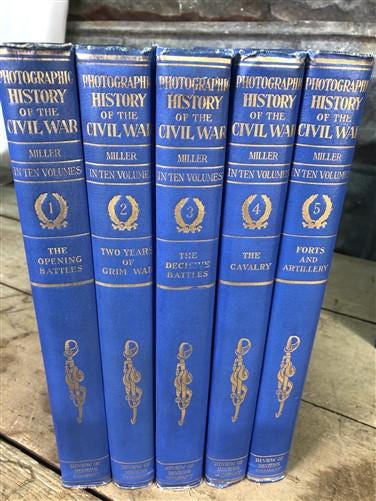Books, Movies & Music > Books > History Books - 1912 Photographic History of The Civil War, Semi Centennial 10 Volume Set...