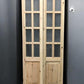 French Double Door (32.5x80.75) 8 Pane Frosted Glass Door European Styled EM43