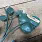 Home & Living > Home Decor > Wall Decor > Wall Hangings - 1967 Turner Mfg Floral Metal Wall Art, MCM Mid Century Green Gol...