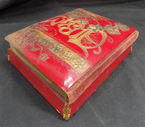 Books, Movies & Music > Books > Art & Photography Books - 1800s Album Musicbox Family Photography Black White Sepia Photos...
