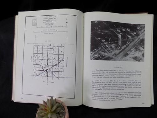 Books, Movies & Music > Books > History Books - 1955 Henry County Illinois Midwest History, Plat Maps, Aerial Homestead Ph...