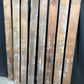 Craft Supplies & Tools > Raw Materials > Wood > Boards & Planks - 8 Reclaimed Wainscoting Bead Board Pieces, Architectural...