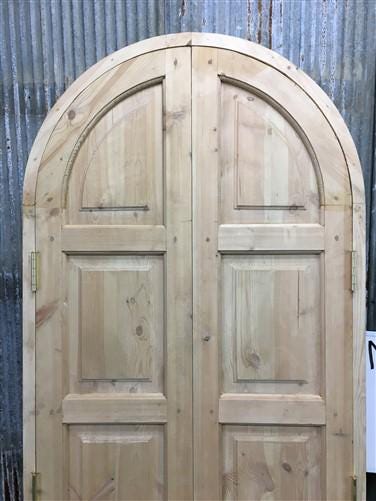 Home & Living > Home Improvement > Doors & Locks > Doors - Arched French Double Door (36x80) Panel Doors, European Styled...