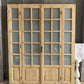Antique French Double Doors (71x88) Frosted Glass European SideLite Jamb C9