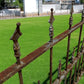 Home & Living > Outdoor & Gardening > Garden Decoration > Yard Art - Wrought Iron Vintage Fence Panel (94.5x42) Architectu...