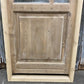 Antique French Single Door (27.25x82) Glass Pane Door with Jamb, Encased Door T7