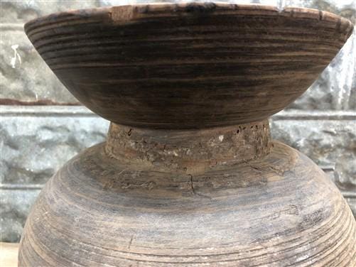 Home & Living > Home Decor > Home Accents - Wood Pot, Round Water Jug, Planter Urn, Flower Frog Display, Farmhouse Box, B...