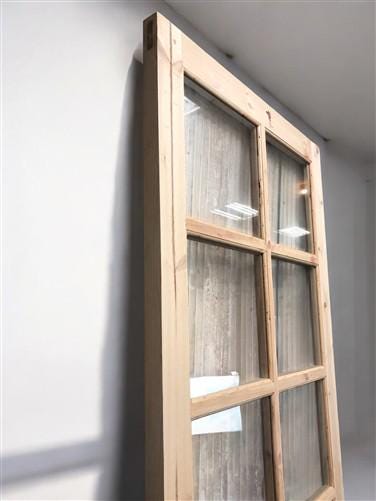 French Single Door (36x96.5) 8 Pane Glass Door European Styled FM21