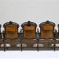 5 Wood Iron Folding Theater Seats, Auditorium Seats, Entryway Bench, D20
