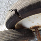 4 Vintage Metal Baby Buggy Wheels Pedal Car Garden Cart Pumpkin Wagon A54