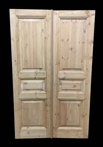 French Double Doors (48.5x80.5) Raised Panel Doors, European Styled Doors NM2-A