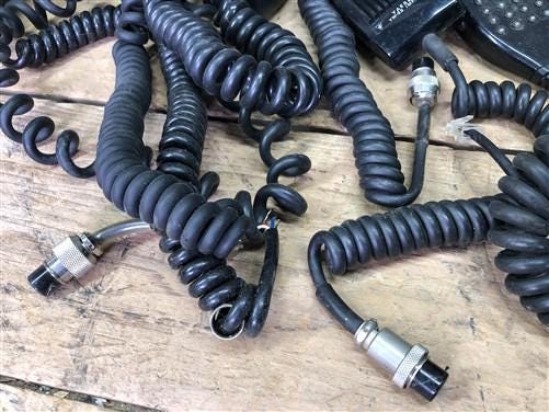 Lot Microphones, Azden, Yaesu, Turner 350, Kenwood, Ham Radio, CB Radio, Regency