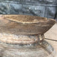 Wood Pot, Round Water Jug, Planter Urn, Flower Frog Display, Farmhouse Box, H