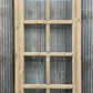 Antique French Single Door (27.5x83) Glass Pane Door with Jamb, Encased Door T14