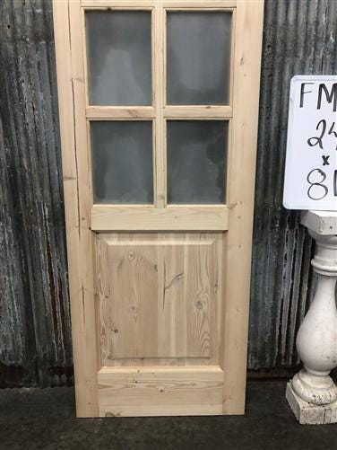 Home & Living > Home Improvement > Doors & Locks > Doors - French Single Door (24x80.5) 8 Pane Frosted Glass Door European...