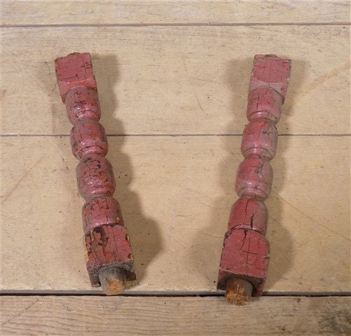 Craft Supplies & Tools > Raw Materials > Wood - Wood Spindles, Architectural Salvage Fretwork Furniture House Trim Vintage...