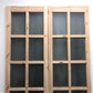 French Double Door (48x96.5) 8 Pane Frosted Glass Door European Styled EM49