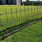 Home & Living > Outdoor & Gardening > Garden Decoration > Yard Art - Wrought Iron Vintage Fence Panel (95x36.5) Architectu...