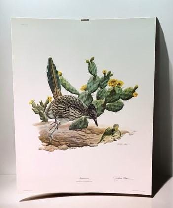 Art & Collectibles > Prints > Lithographs - Richard Sloan, Roadrunner, Signed Print, 28x22, Wade Collection, Plate 20 by T...
