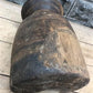 Wood Pot, Round Water Jug, Planter Urn, Flower Frog Display, Farmhouse Box, D